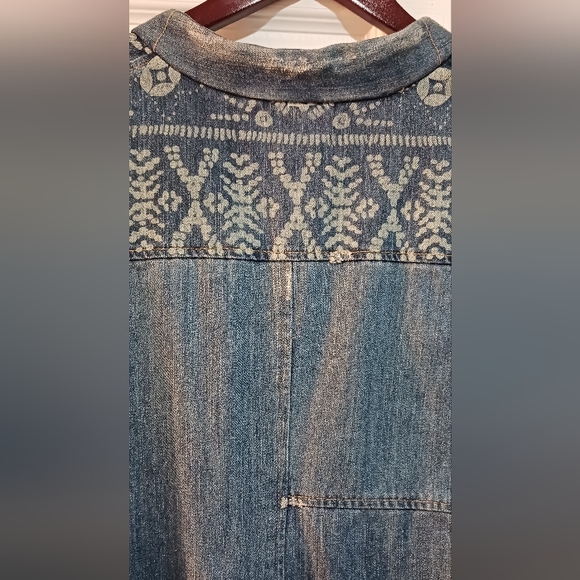 SEA NEW YORK  Denim Indigo vest, size L - Picture 7 of 7